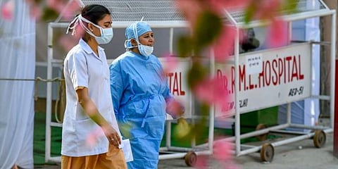 Medical workers (Photo | PTI)