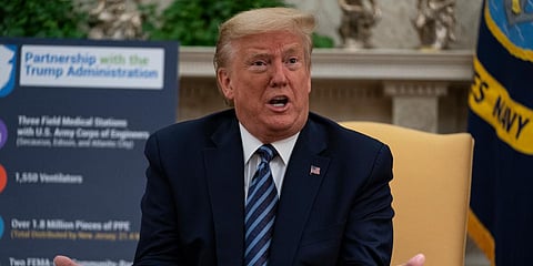 US President Donald Trump (Photo| AP)