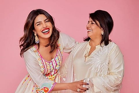 Priyanka Chopra along with mother Madhu Chopra (Photo | Instagram)