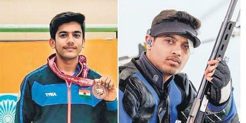 Aishwary Pratap Singh Tomar (L) and Swapnil Kusale are currently under lockdown in Ratanpur (Madhya Pradesh) and Kambalwadi (Maharashtra)