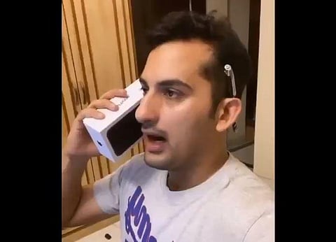 Danish Sait in one of his videos. (Video Screengrab)