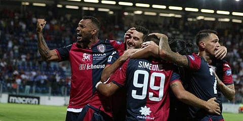 Italian top-flight club Cagliari (Photo | AP)