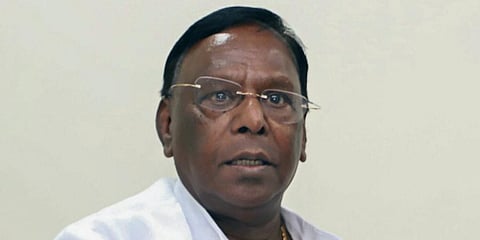 Puducherry CM V Narayanasamy (File Photo | PTI)