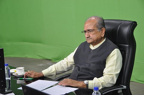 State BJP minister Bhupendrasinh Chudasama (Photo | Twitter)