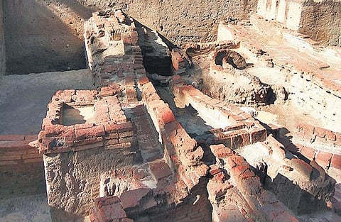 Keezhadi excavation site
