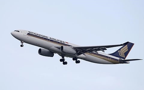 File photo of a Singapore Airlines flight used for representational purposes. (Reuters)