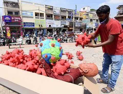 Coronavirus cases are rising in India despite lockdown 3.0. (Photo | Udayshankar S, EPS)