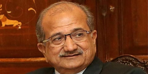 Gujarat law minister Bhupendrasinh Chudasama. (photo| Facebook)