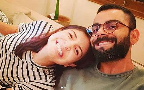 India skipper Virat Kohli and actress wife Anushka Sharma.
