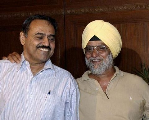 BS Chandrasekhar and Bishan Singh Bedi. (Photo | AFP)