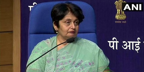 Union Health Secretary Preeti Sudan (Photo | ANI)