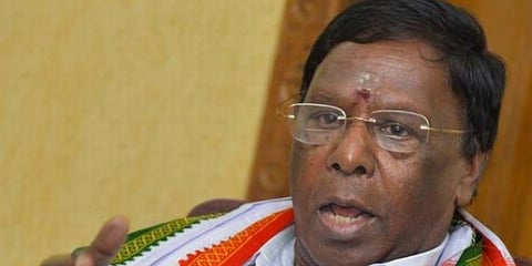 Puducherry CM V Narayanasamy (Photo | PTI)
