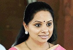 TRS leader and Nizamabad MP K Kavitha. | (File |  EPS)