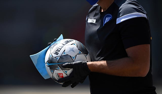 The match balls will be disinfected regularly during the action. (Photo | AP)