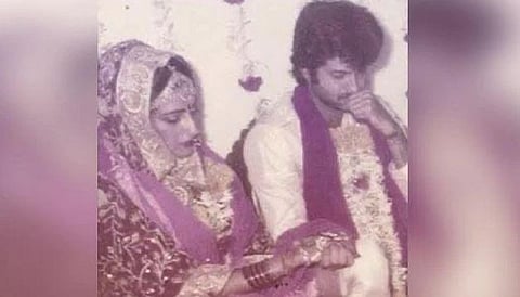 Aniil Kapoor with Sunita Kapoor