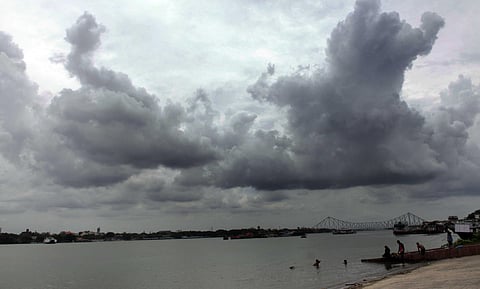 Cyclone Amphan has brought clouds to Howrah. (Photo| PTI)