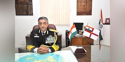 Vice Admiral Vinay Badhwar. (Photo | hydrobharat.gov.in)