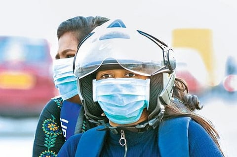 Introverts feel more confident behind facemask