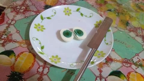 The eggs that are now going viral on social media.