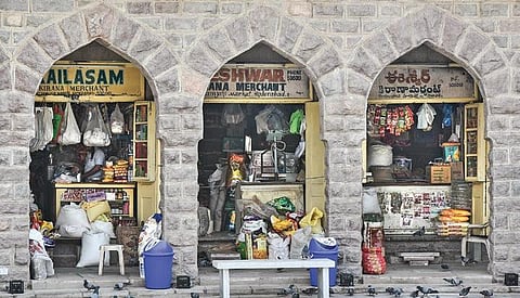 Shops open after restoration of Moazzam Jahi Market in Hyderabad | Vinay Madapu