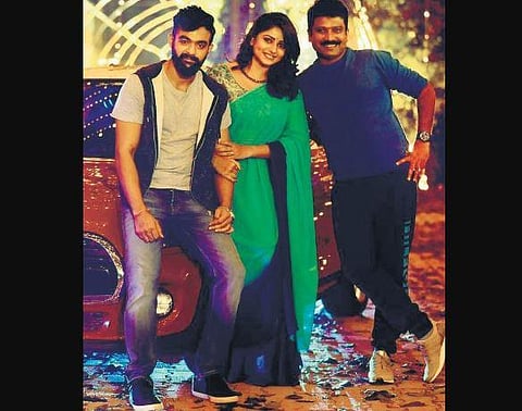 Raanna, Rachita Ram and director Prem