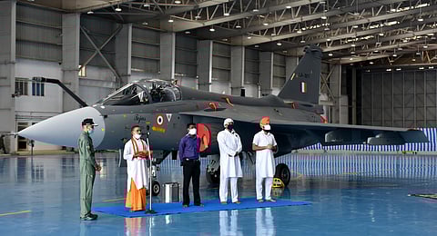 Final Operation Clearences during the induction ceremony at Sulur air base at the outskirts of Coimbatore. (Photo | U Rakesh Kumar, EPS)