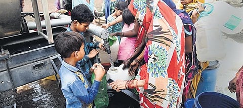 BJP slams AAP government over water shortage in capital