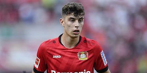 Bayer Leverkusen midfielder Kai Havertz (Photo | AP)