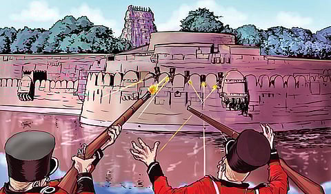 The divide-and-rule policy that the British pushed driving a wedge in the cultural fragment of India has had a far-reaching consequence.