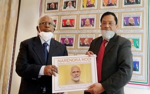 The biography on PM Modi will be released in 20 languages. (Photo | ANI)