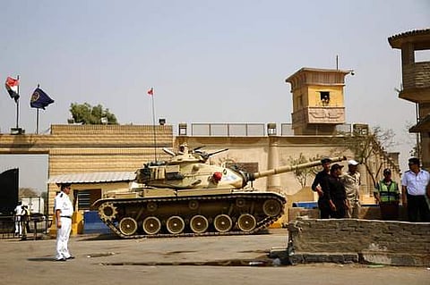 Image of Egyptian security forces used for representational purpose. (File Photo | AP)