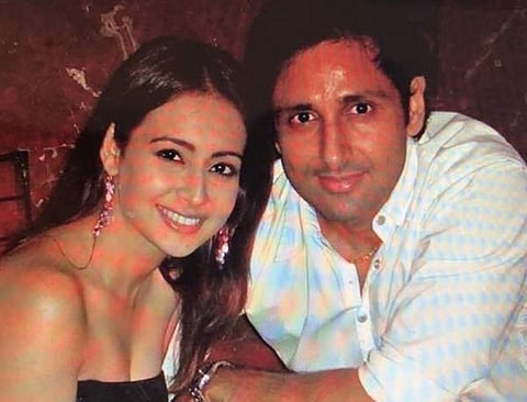 Actress Preeti Jhangiani with husband and fellow actor Pravin Dabbas (Photo | Preeti Jhangiani, Instagram)