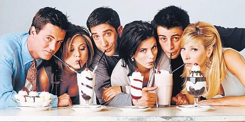 Popular sitcom 'Friends'