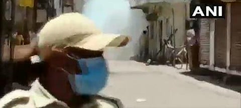 The incident took place near Vareli village on the outskirts of Surat. (Photo | ANI)