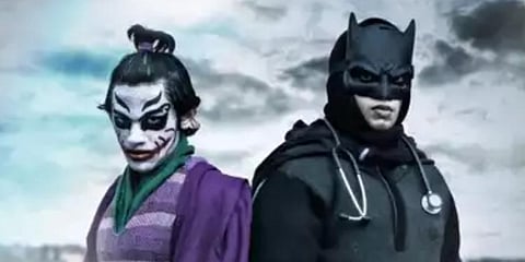 A still from short film 'Dark Spread'.