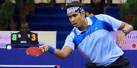Indian table tennis star Sharath Kamal (Photo | PTI)