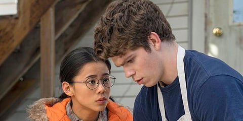 A still from Alice Wu’s teen drama 'The Half Of It'.