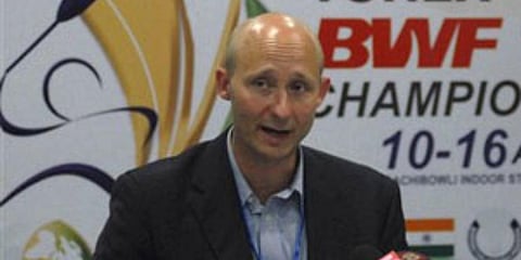 BWF chief Thomas Lund (Photo | AP)