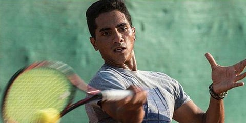 Egyptian tennis player Youssef Hossam