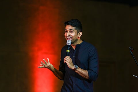 Stand up comedian  Aravind SA.  (Photo | Express)