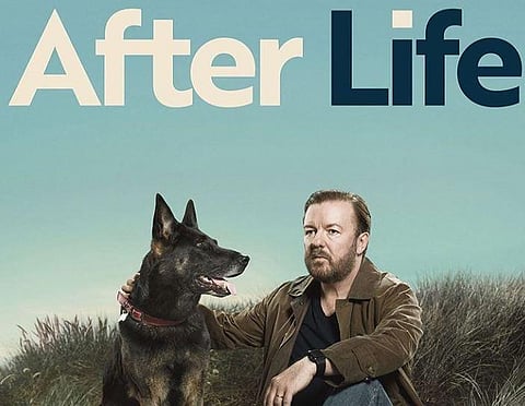 British actor-comedian Ricky Gervais stars in 'After Life' (Photo | Instagram)