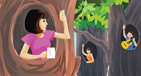 Living Apart but Together in Spirit and Heart