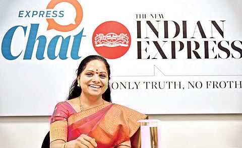 TRS leader K Kavitha (File photo| R Satish Babu, EPS)