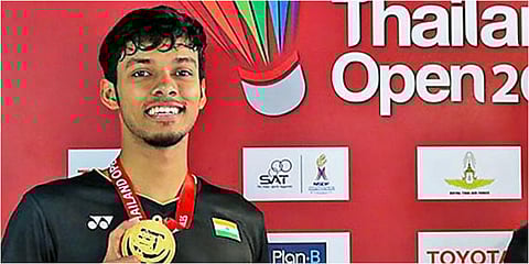 Doubles shuttler Chirag Shetty (Photo | PTI)