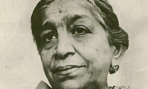 Poet and freedom fighter. Sarojini Naidu (File photo| EPS)