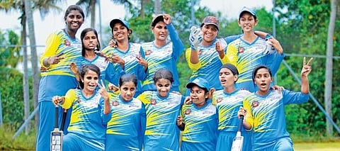 The state women’s blind cricket team