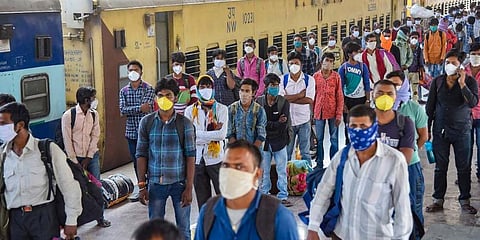 The railways has run more than 4,347 Shramik Special trains to transport approximately 60 lakh persons to their destination states since May 1. (Photo | PTI)