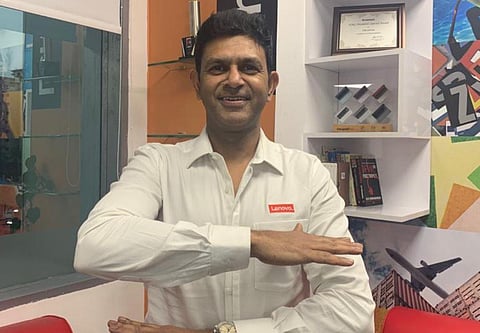 Rahul Agarwal, CEO Lenovo (Photo | Rahul Agarwal, Twitter)