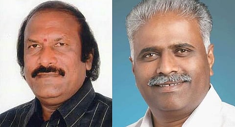 (Left) Ashok Gasti and (right) Eranna Kadadi