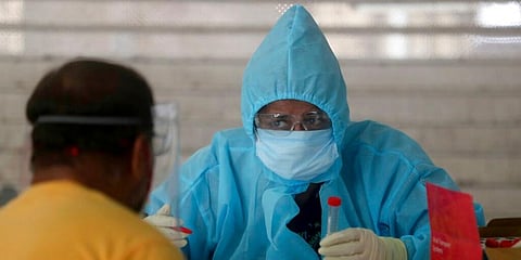 So far 15,940 samples have been taken in Agra. (Photo | AP)